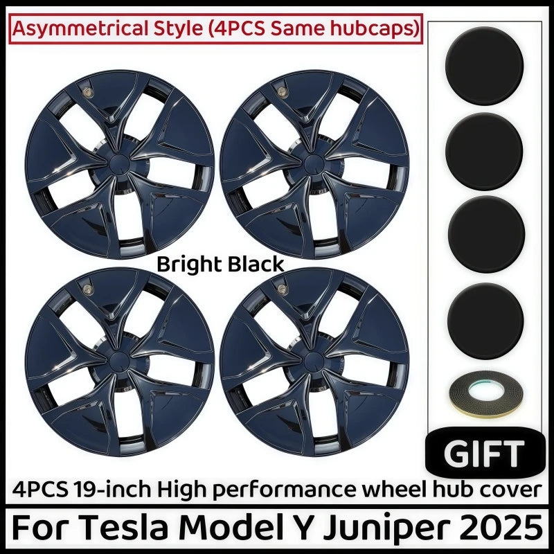 4-Piece Hub Cap Set for Tesla Model Y (Juniper)