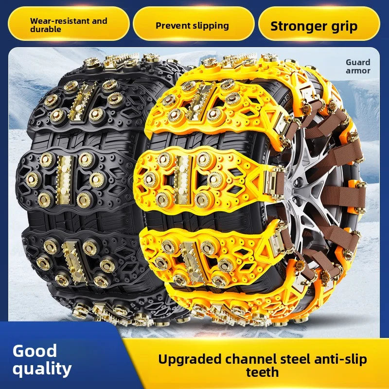 Anti-Skid Tire Chains for Small Cars & SUVs