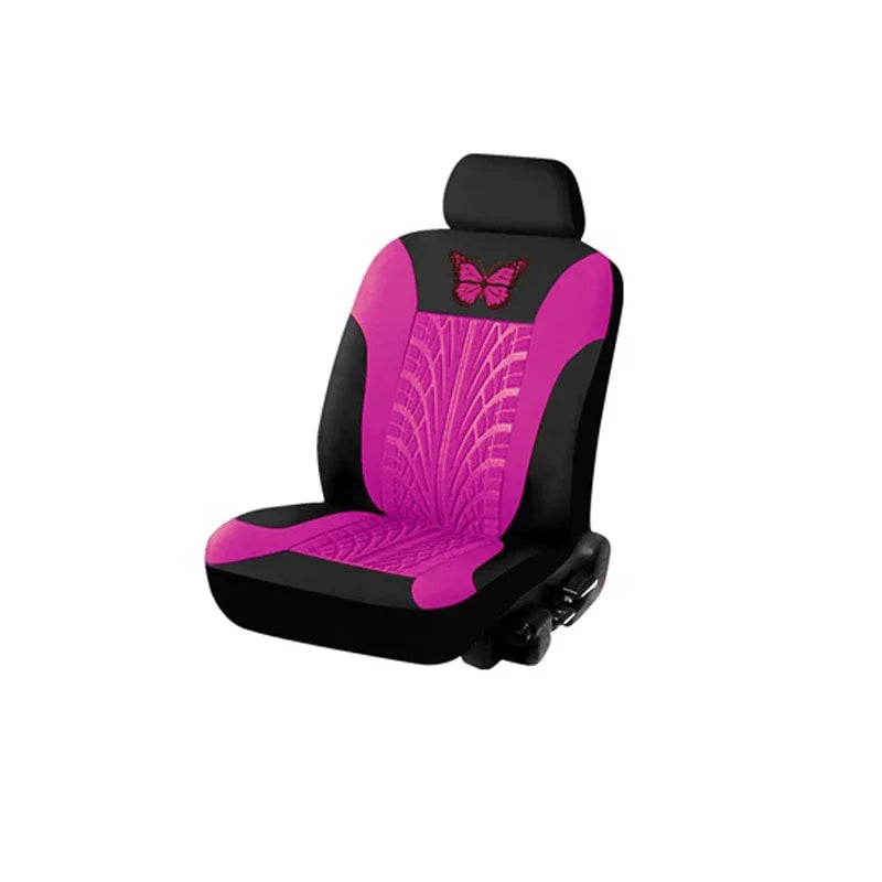 Universal Embroidered Car Seat Cover Set