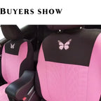 Universal Embroidered Car Seat Cover Set