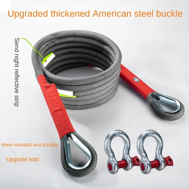 Heavy Duty Car Tow Rope, Multiple Sizes