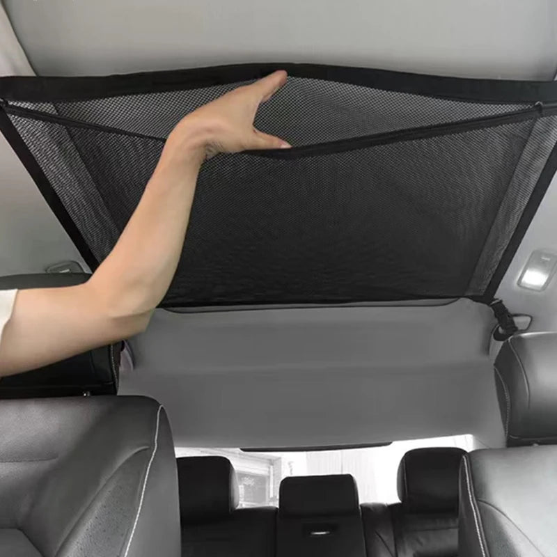 Car Ceiling Cargo Net, Hanging Storage Organizer
