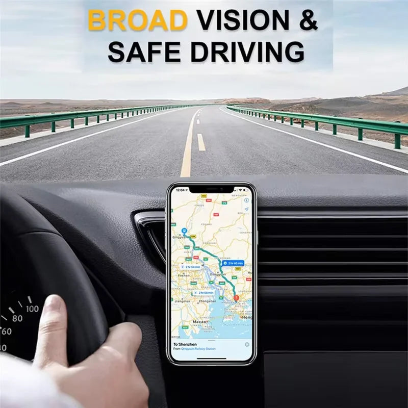Magnetic Car Phone Holder with Air Vent Clip