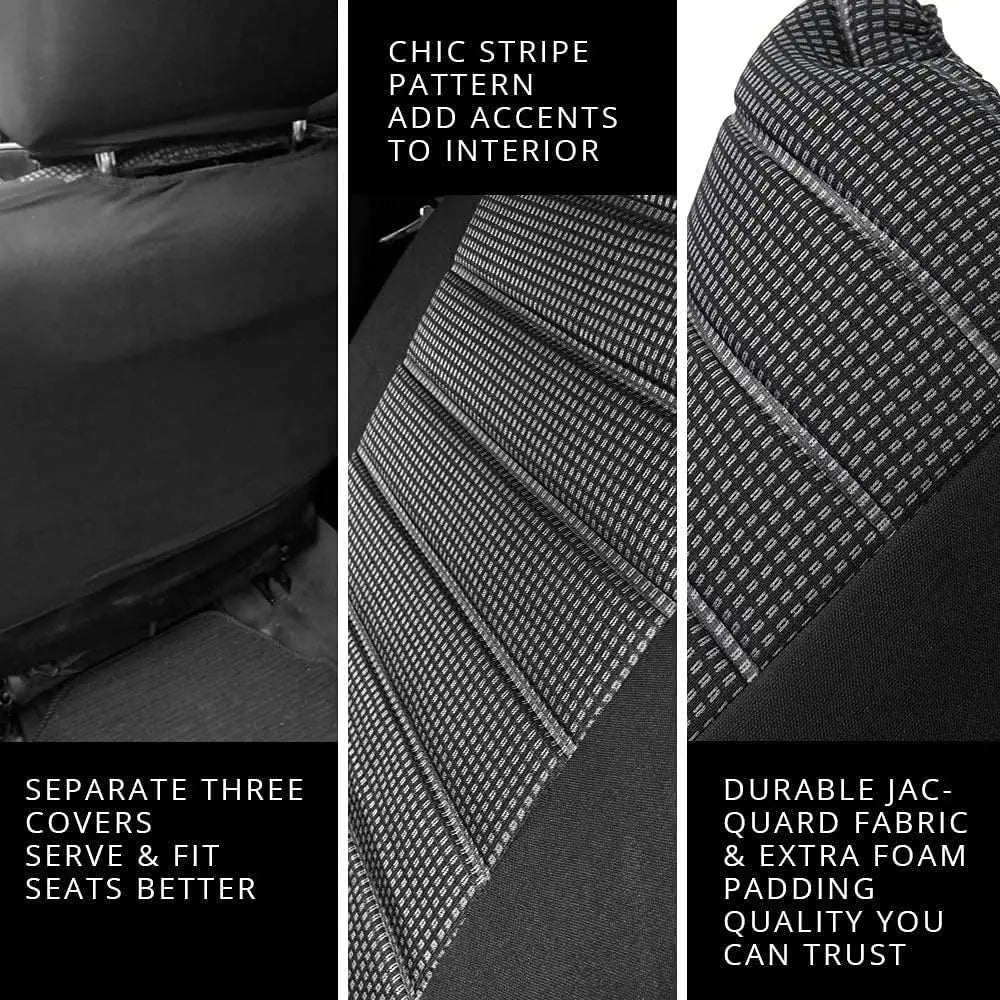 Universal Cloth Car Seat Cover Full Set