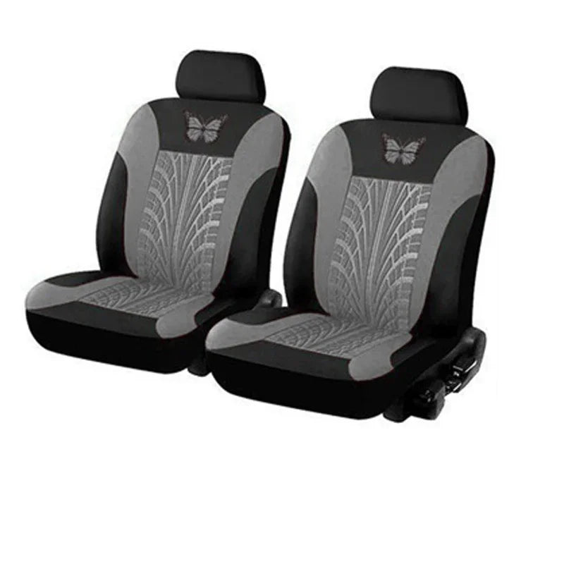 Universal Embroidered Car Seat Cover Set