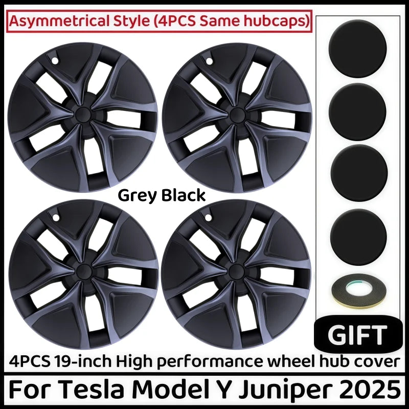4-Piece Hub Cap Set for Tesla Model Y (Juniper)
