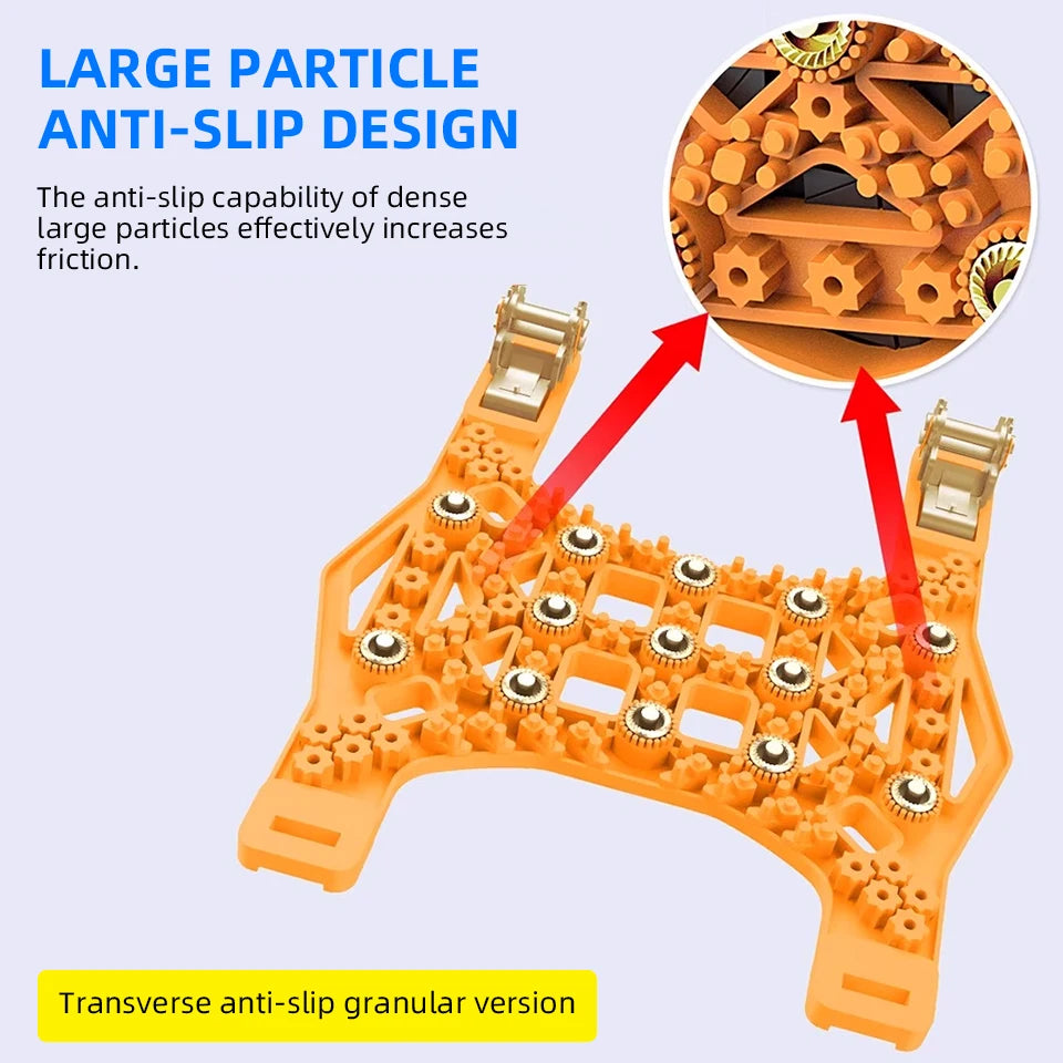 Snow Tire Chains for 165-255mm Tires