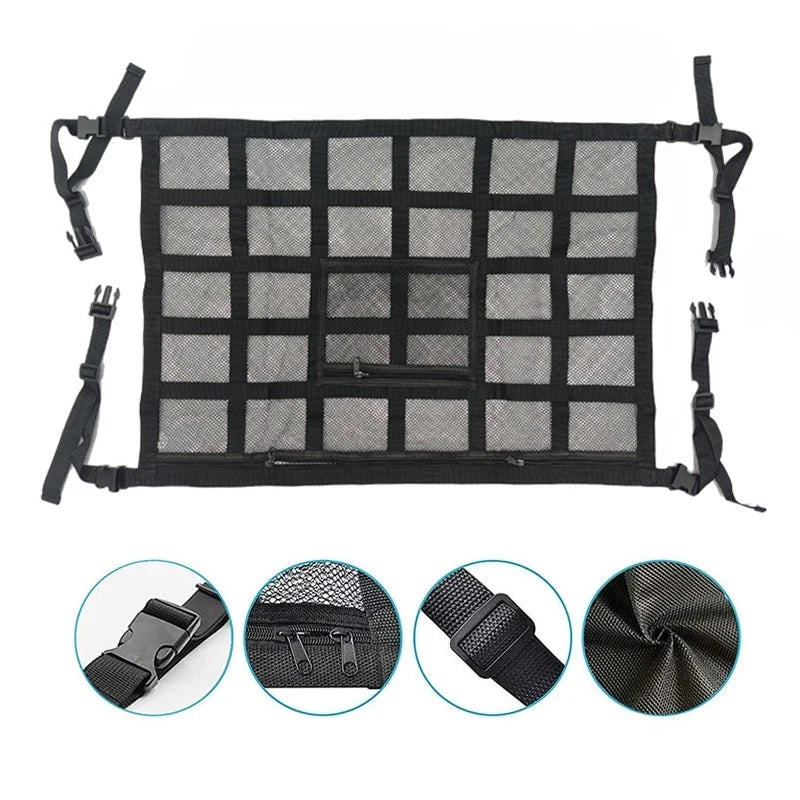 Car Ceiling Cargo Net, Hanging Storage Organizer