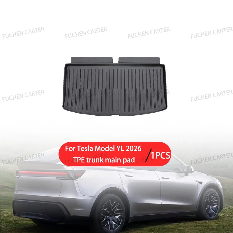 All-Weather TPE Floor Mats for Tesla Model Y L (2026)
