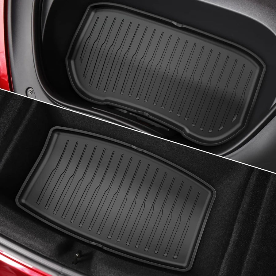 Floor Mats with Door Sill Protectors for Tesla Model 3 Highland