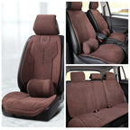 Universal Suede Full Set Car Seat Covers, Four Seasons