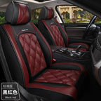 Leather Diamond-Stitch Full Set Car Seat Covers