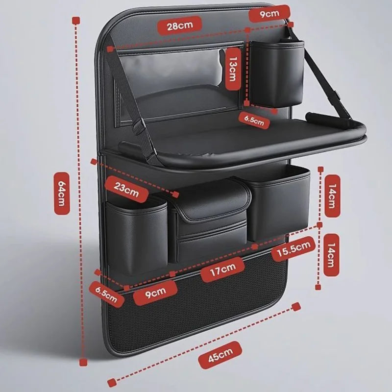 Large Capacity Car Seat Back Organizer, Multi-Pocket