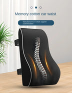 Ergonomic Memory Foam Car Seat Cushion with Lumbar Support