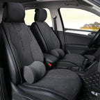 Universal Suede Full Set Car Seat Covers, Four Seasons
