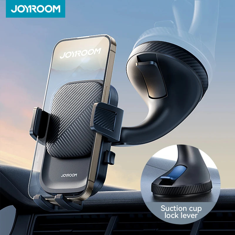 Strong Suction Car Phone Holder, Hands-Free Dashboard Mount