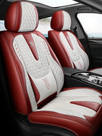 Universal ECO Leather Car Seat Cover Kit, Diamond Lattice