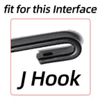 Universal Front Windshield Wiper Blades (2 Pcs)