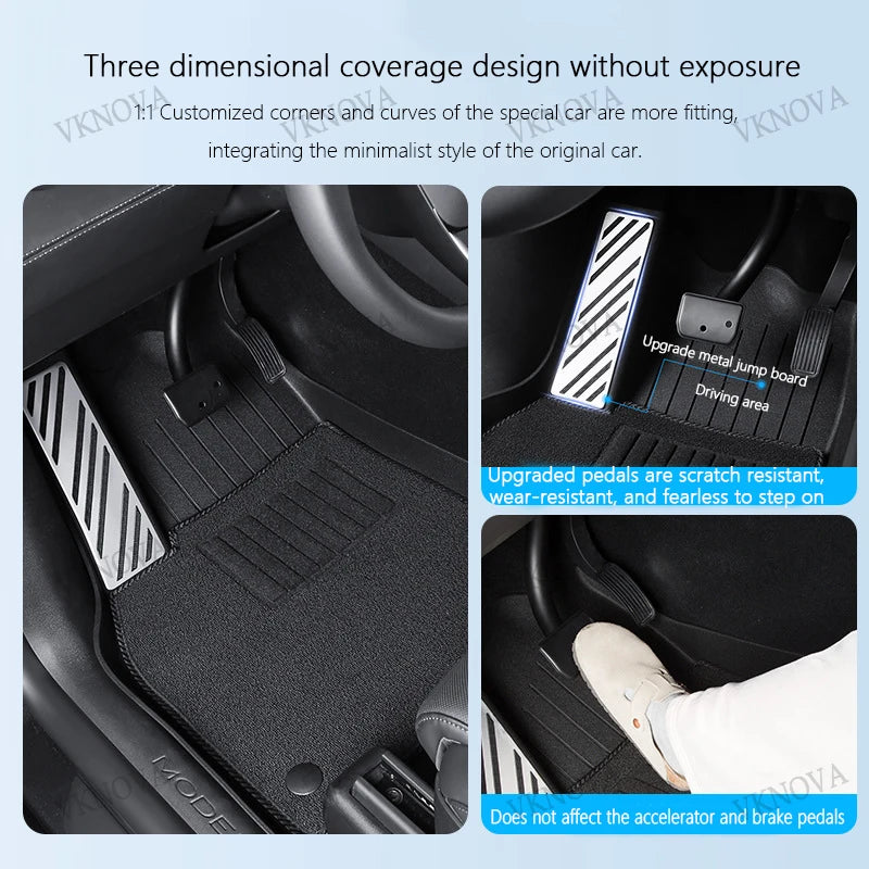 Rear Seat Backrest Protective Pad for Tesla Model Y L (2026)