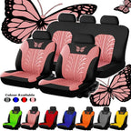 Universal Embroidered Car Seat Cover Set